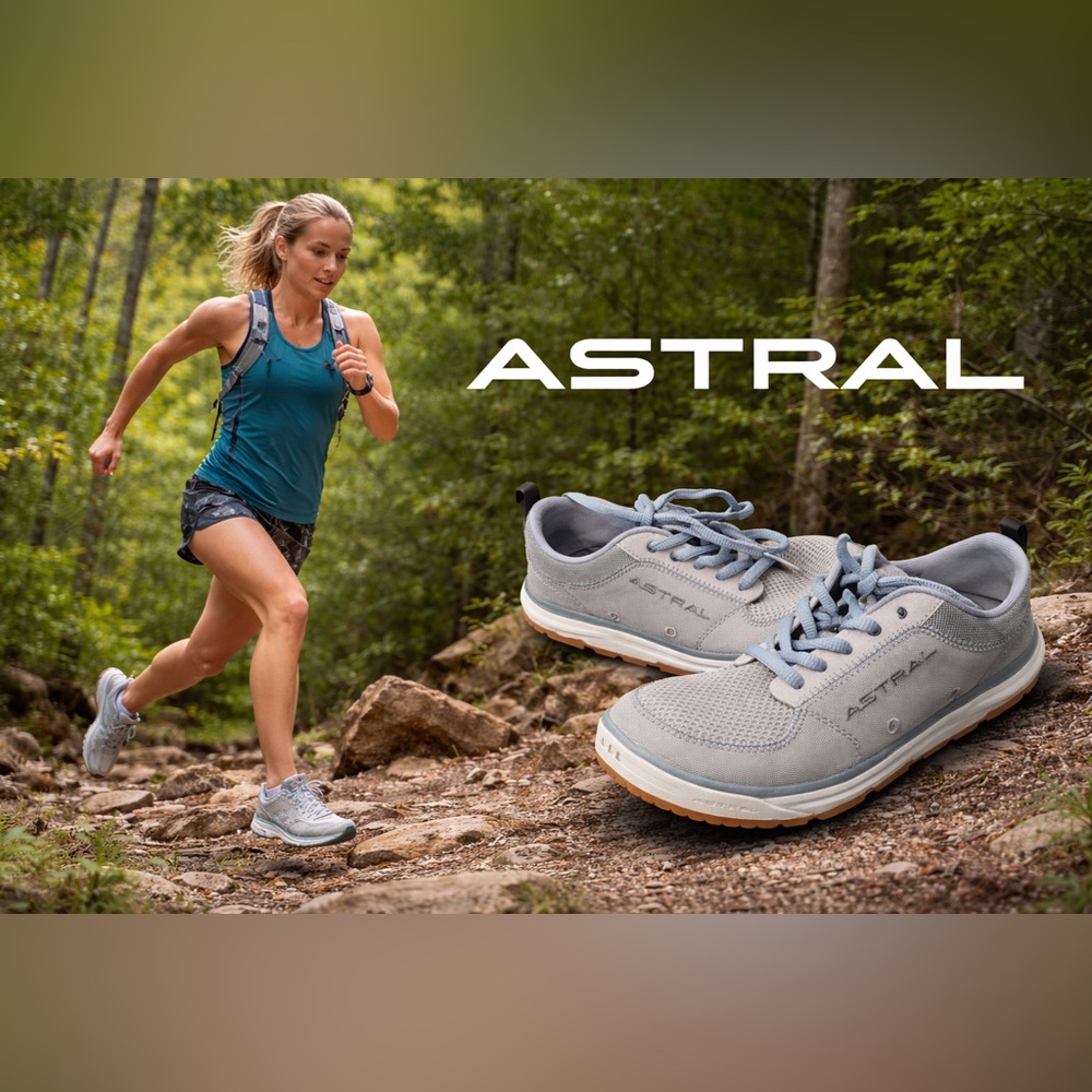 Astral Brewess 2.0 Women's Stone Gray Water resistance Outdoors Sneakers size 6